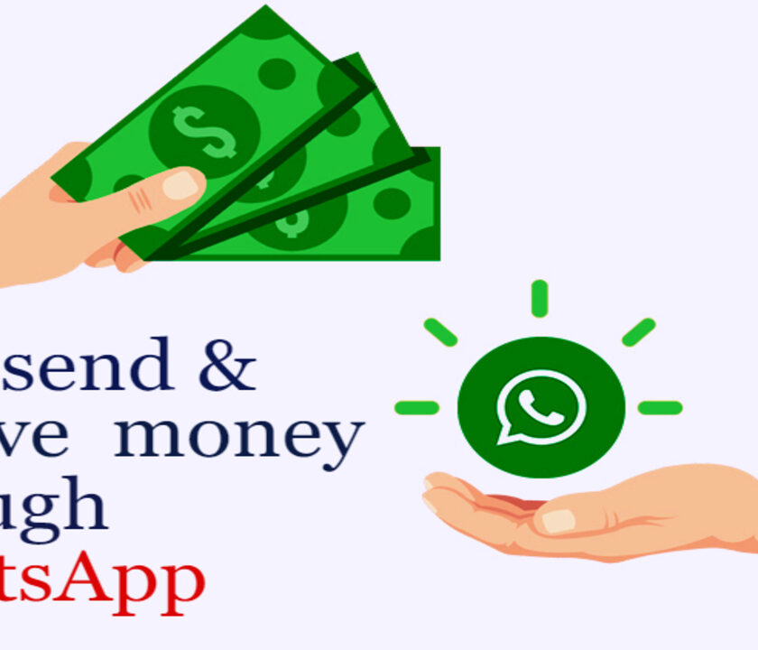 Send money through whatsapp