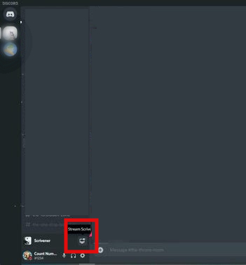 how to enable screen share on discord server