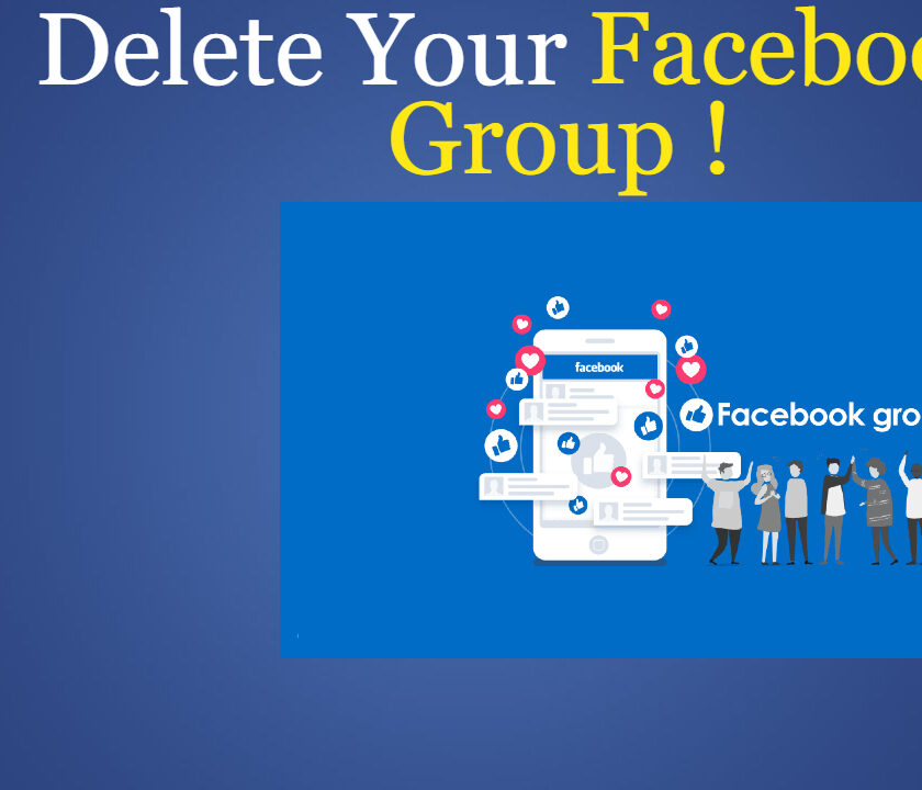 How to Delete FACEBOOK Group? (For Android Or Desktop!) How to delete facebook Group