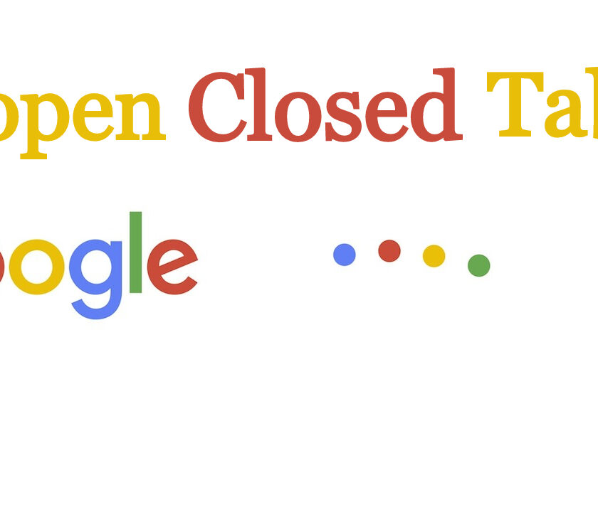 How to reopen closed tab