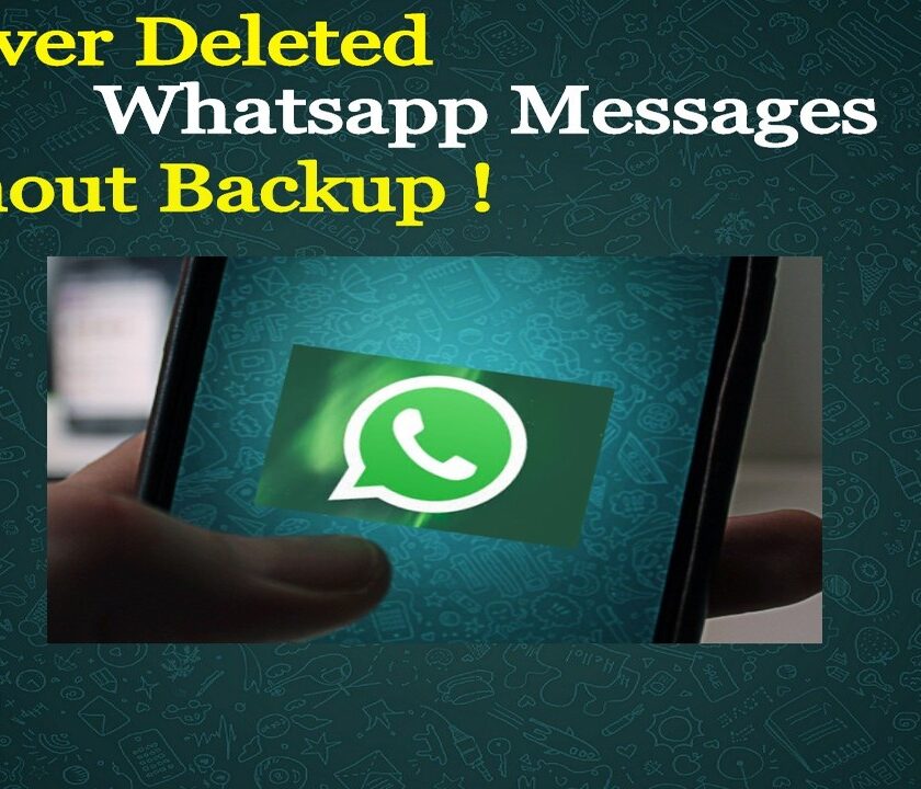 Restore Deleted WhatsApp Messages Without Backup (2024) How to restore deleted WhatsApp messages without backup