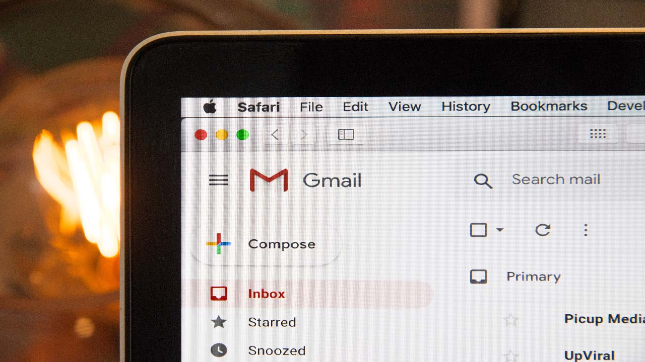 Gmail user interface