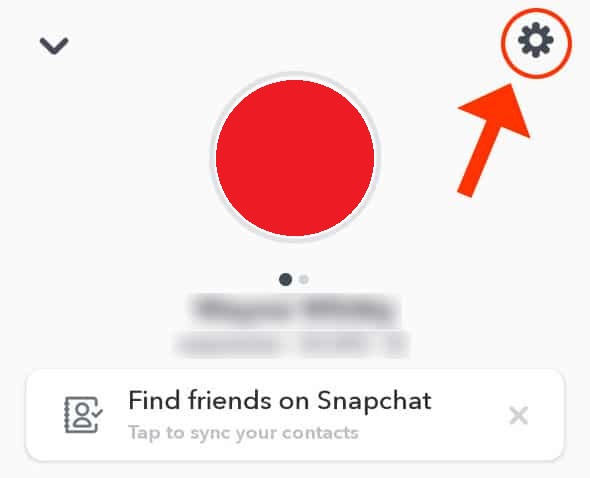 Snapchat settings 