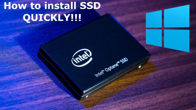 How to install SSD to your pc quickly