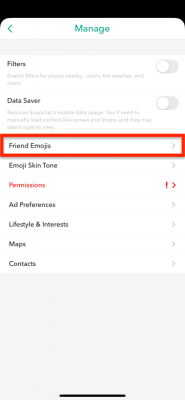 How to change emojis on Snapchat.
