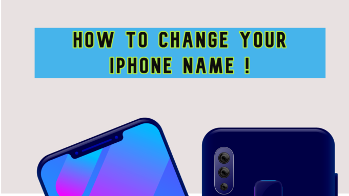 How to change iPhone name
