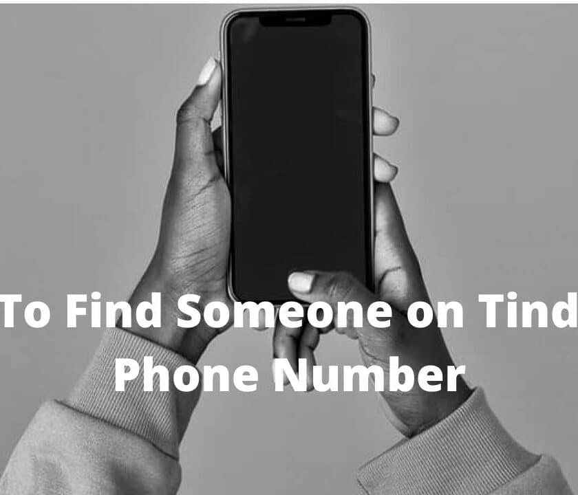 How to find someone on tinder by phone number