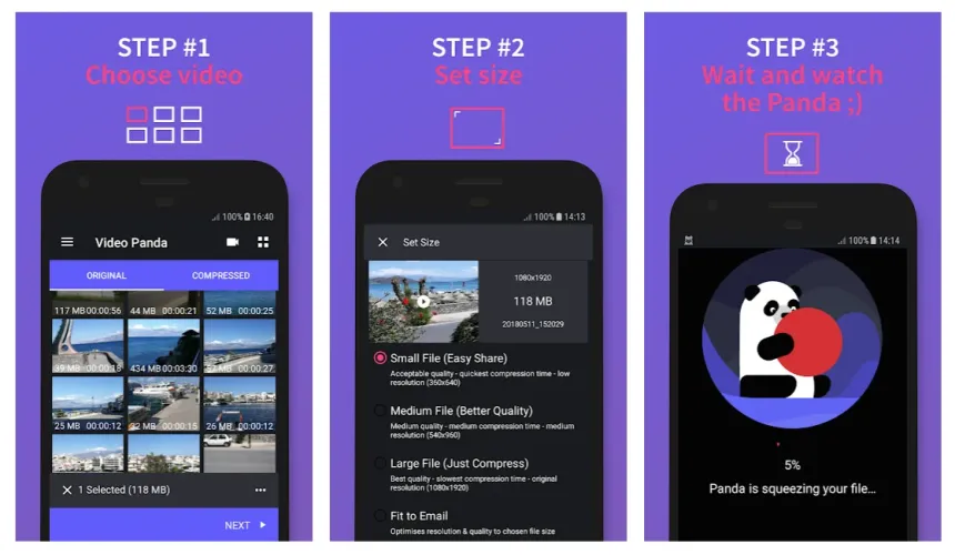 Video Compressor Panda