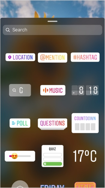 Add music to save Instagram story