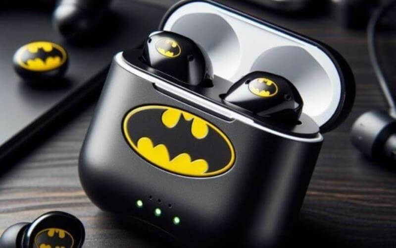 TheSpark Shop Batman Style Wireless Bluetooth Earbuds