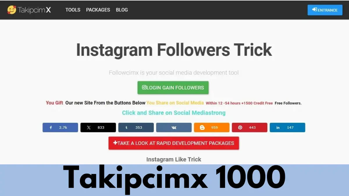 Takipcimx 1000