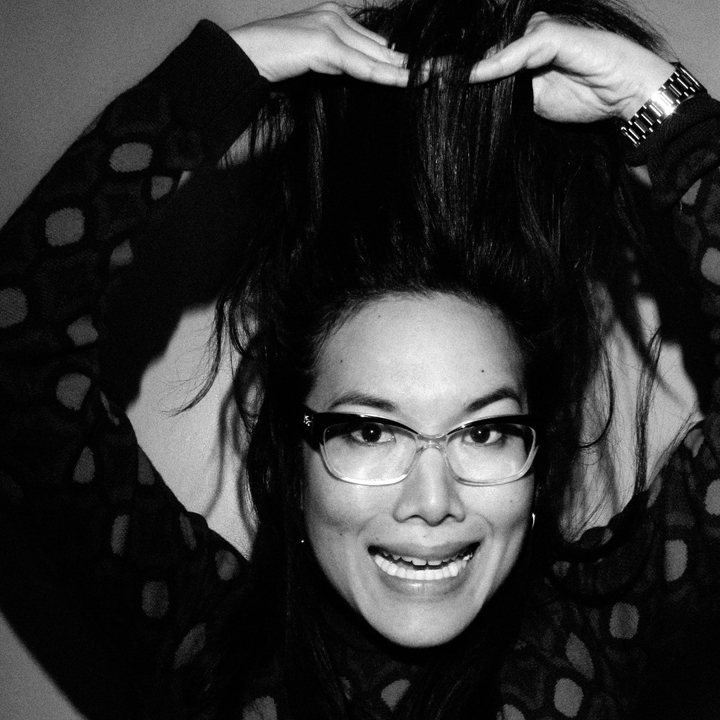 Ali Wong in an earlier career portrait, relevant to Nikki Hakuta family background
